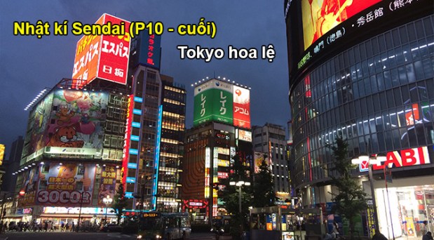 Nhật ký Sendai (P10): Tokyo hoa&nbsp;lệ