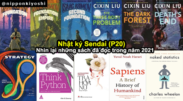 Nhật ký Sendai (P20): Tôi bắt đầu nghiện Sci-fi | Nhìn lại những sách đã đọc trong năm&nbsp;2021