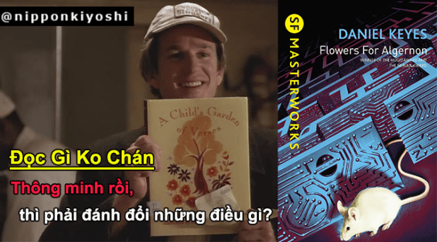 [Đọc Gì Ko Chán] Thông minh rồi, thì phải đánh đổi những điều gì? “Flowers for Algernon” của Daniel&nbsp;Keyes